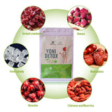 Yoni Detox Tea Beauty Formula Cranberry Female for Women Health
