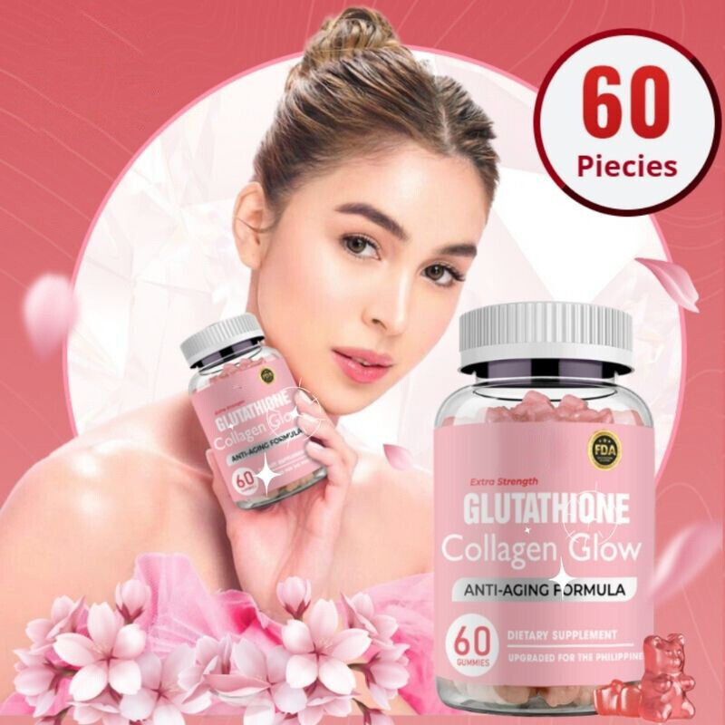 Glutathione Collagen Glow Anti-aging skin Whitening Gummies 60pcs CIFbuy.com Glutathione Collagen Glow Anti-aging skin Whitening Gummies 60pcs CIFbuy.com
