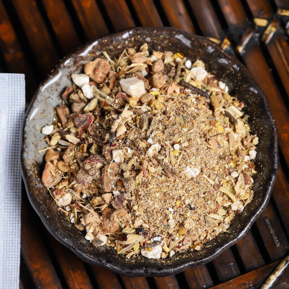 Gugai Ding Gui Wei Herbal Tea with Clove Hericium Sea Buckthorn Comfort Blend