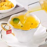 Tea Bags for Instant Beverage Green Orange & Passion Fruit Tea with Fruit