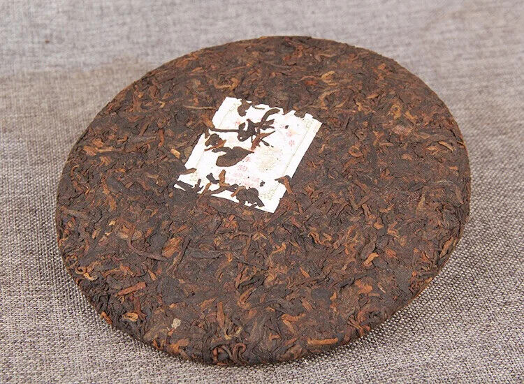 High Cost-effective Yunnan Qizi Puer Tea Cake Ripe Puerh Compressed Tea Main image