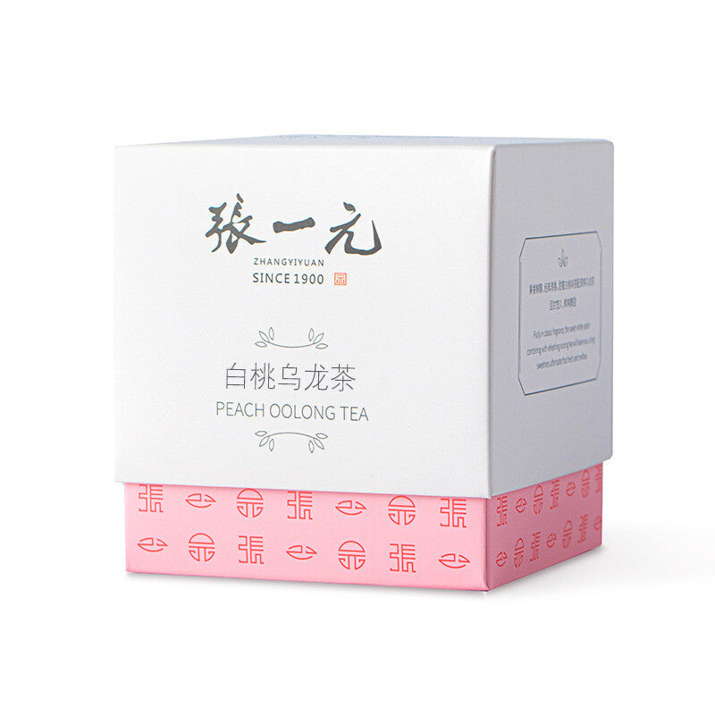 Premium White Peach Oolong Tea Bags with Honey Peach Flavor Cold Brew 30g