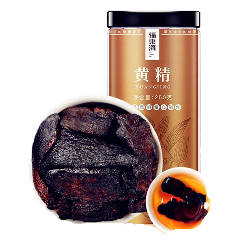 Rhizoma Polygonati Chinese Medicinal Materials Huang Jing 黄精 250g/8.8oz 制黄精 250克 Main image