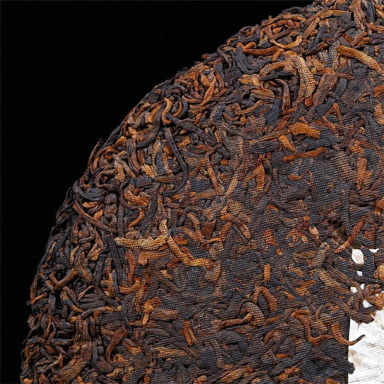 Puerh Tea Ripe Tea Black Tea Golden Needle Puerh Tea Cake Seven Cakes Tea 357g