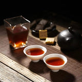 Aged Pu'er Ripe Tea Small Gold Brick 500g Mini Tuocha Original High Fragrance