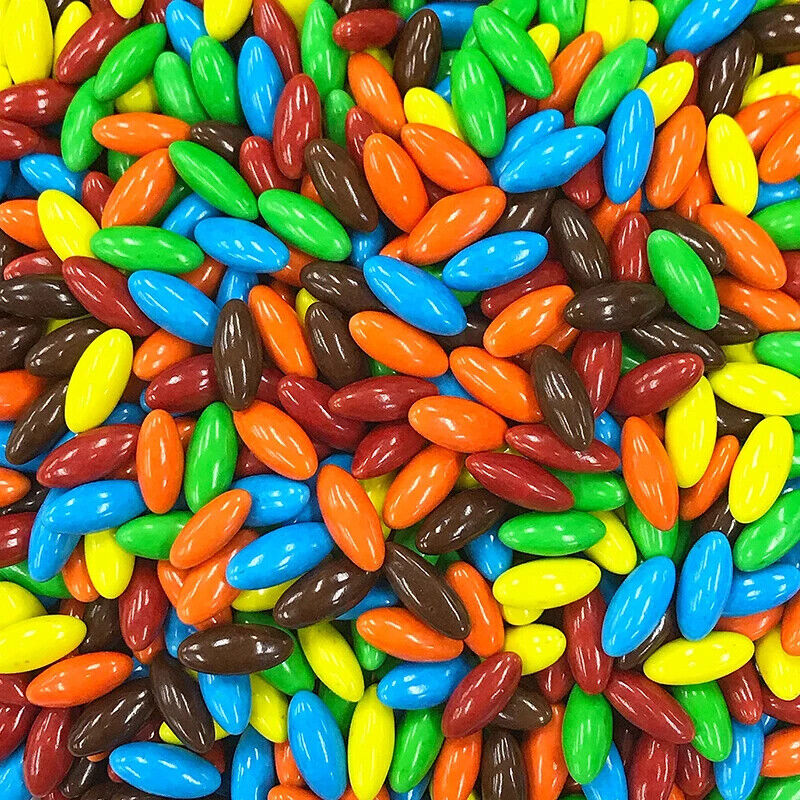 Olive Shaped Chocolate Beans Chocolate Colored Chocolate Candies