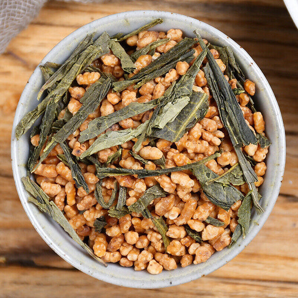 High-Quality Genmaicha Loose Tea Leaves - 320g