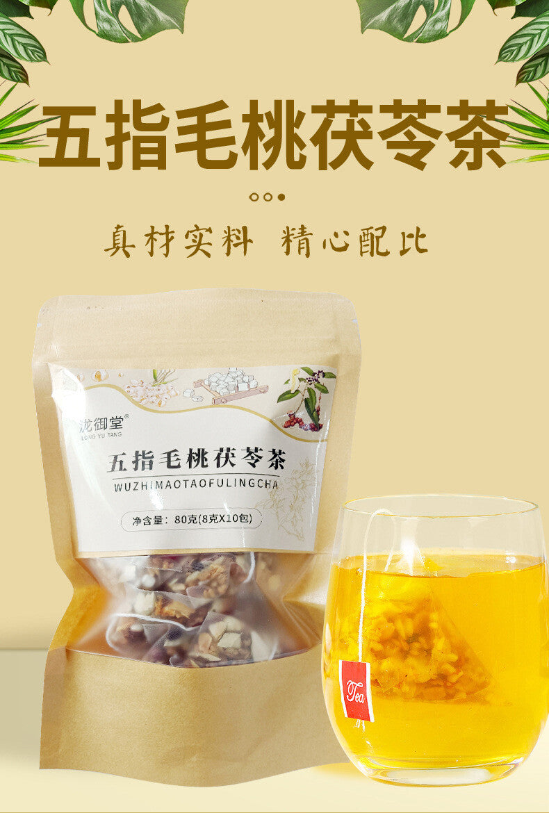 Triangle Bags Herbal Blend Coix Seed Buckwheat Ficus Hirta Poria Tea