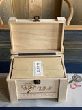 500g Daxue Mountain First Spring Old-growth Loose Tea Puerh Raw Tea Wooden Case