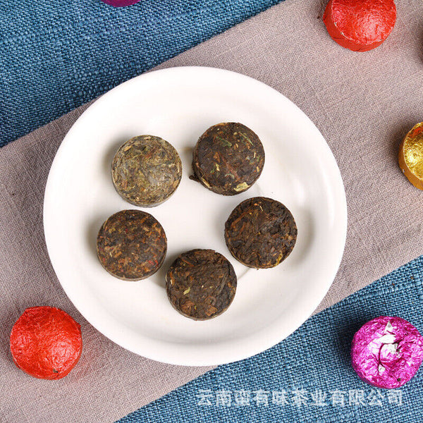 Yunnan Puerh Tea Mini Tuo Tea Glutinous Rose Jasmine Original Flavour 500g