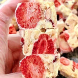 Handcrafted Strawberry Goat Milk Puff Premium Dried Fruit Snack