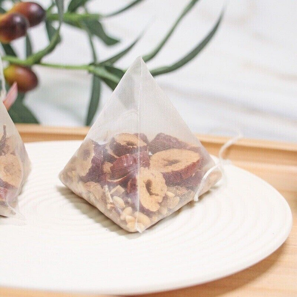 Licorice Wheat Jujube Tea 480g Glycyrrhiza Herbal Blend Easy Brew Triangle Bags