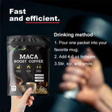 Maca Man Power Energy Extract Coffee Herbs Maca Coffee for Men Chocolate