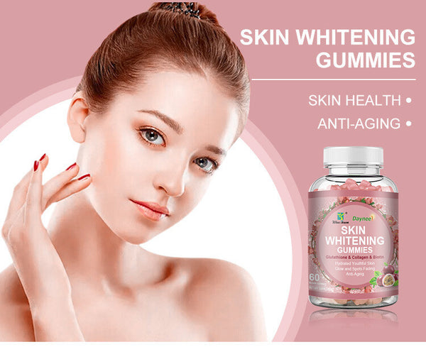 Haut Whitening Gummies Erdbeer Geschmack für Hydrated Youthful 60 Gummies