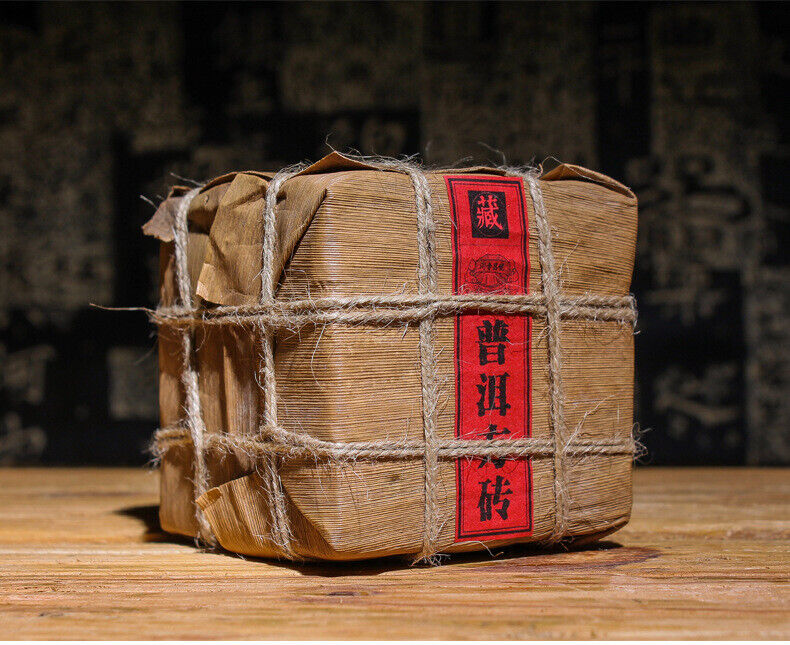 Natural Yunnan Pu'er Raw Tea Brick 500g Pu'er Raw Tea Brick Healthy Drink