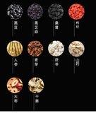 Probiotic Herbal Tea with Black Sesame Mulberry and Pueraria in Tea Bags