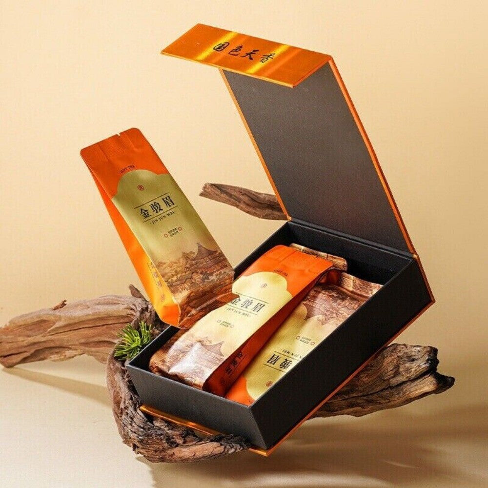 Wuyi Rock Dahongpao Jinjunmei Yunnan PuEr Fujian Jasmine Tea Gift Box