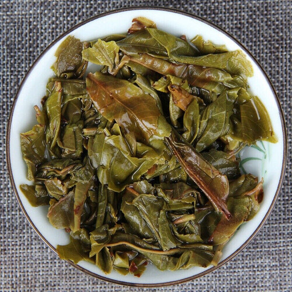 Yunnan Puer Tea Cake 357g Organic Semi Fermented Premium Aged Loose Leaf
