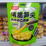 Zitronen-Pfeffer-Geschmack Knusprige Bambusspitzen Instant-Snacks 柠檬泡椒味清脆笋尖开袋即食