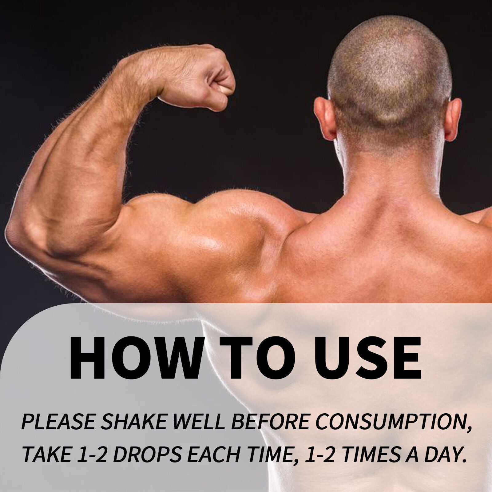 Peak power Natural Male Strengthening Drops 60ml