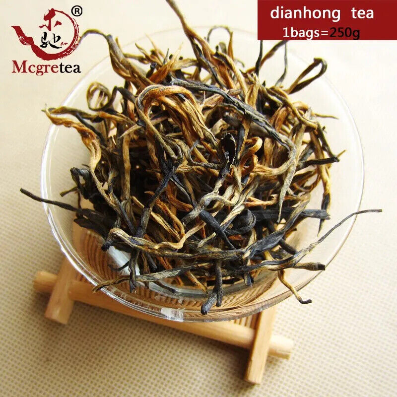 New Yunnan Dianhong China Black Tea Flavored Dian Hong Red Tea 250g
