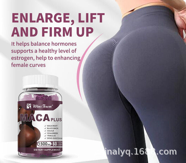 Maca Plus Gummy 100% Pure Natural Big Butt Gummies