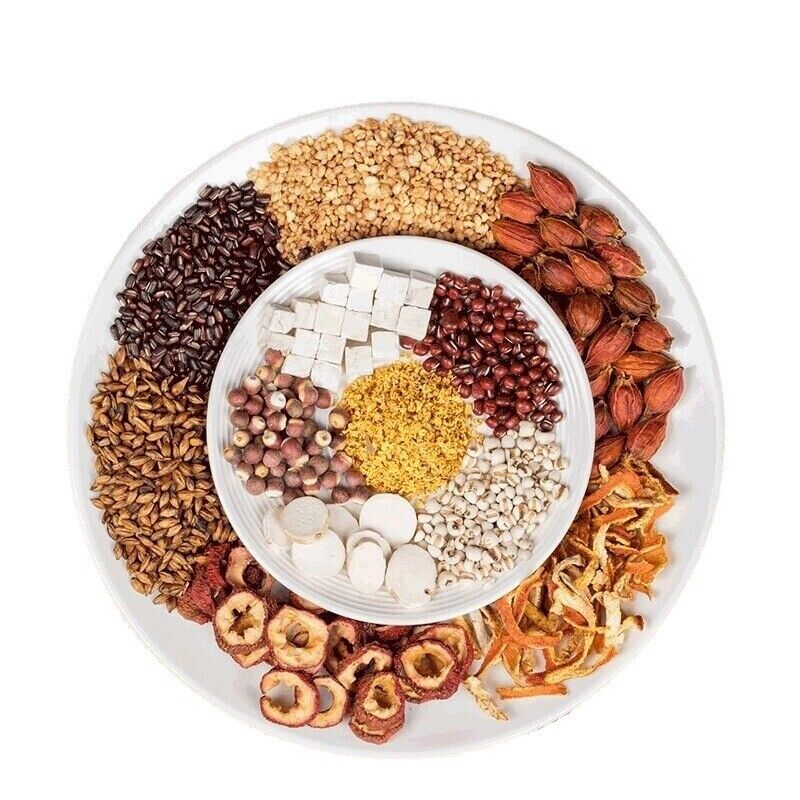 12 Kinds of Herbal Medicine Red Adzuki Coix Barley Tea Health Care Tea Bag 100g