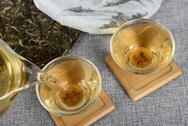 Yunnan Pu'er Raw Tea 357g Nannuo Raw Tea Cake Pu'er Raw Tea Cake 357g南糯生饼 普洱生茶饼
