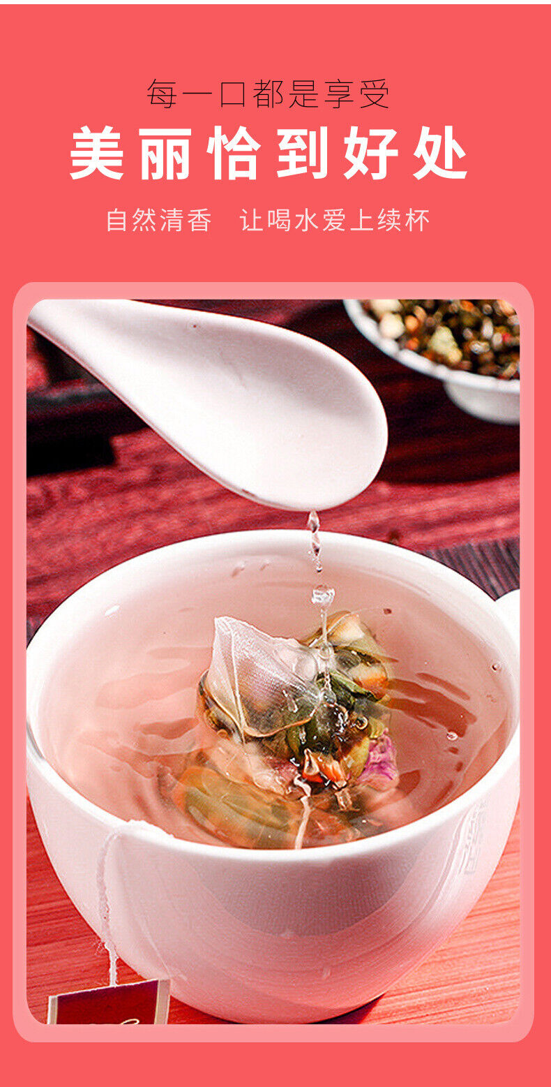 Apple Rose Lotus Leaf Tea, Herbal Fruit Tea for Health, Rose Tea Hot Seller