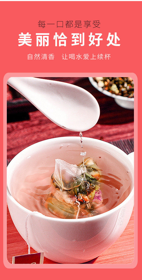 Apple Rose Lotus Leaf Tea, Herbal Fruit Tea for Health, Rose Tea Hot Seller