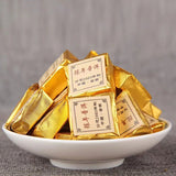 Aged Pu'er Ripe Tea Small Gold Brick 500g Mini Tuocha Original High Fragrance