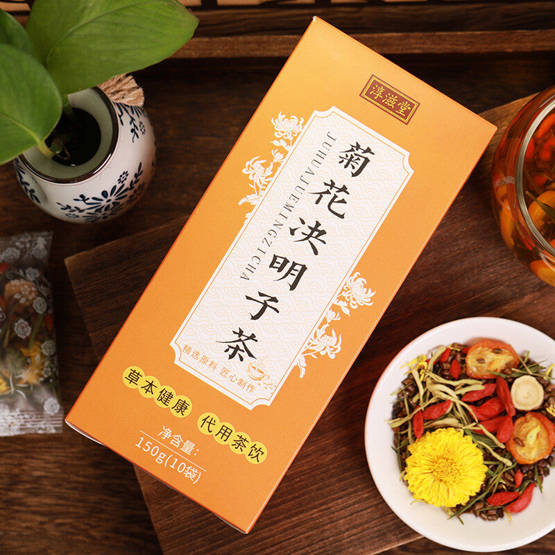 Chrysanthemum Cassia Herbal Tea Six Botanicals Premium Blend