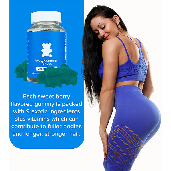 Booty Gummies Herbal Supplement For Women Vegan