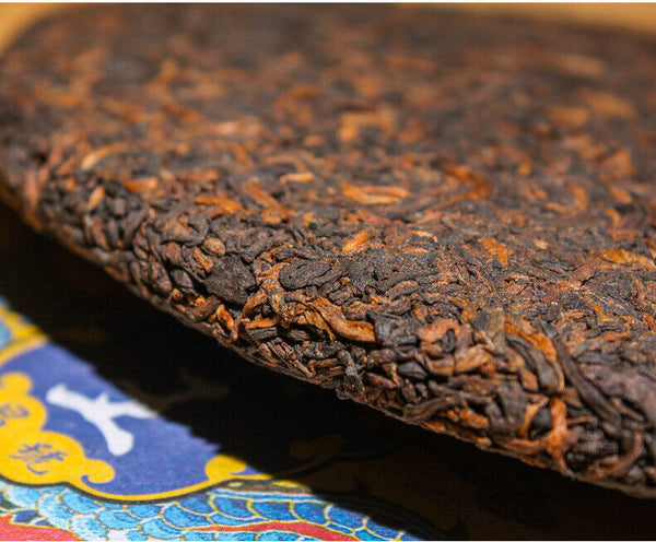 Yunnan Pu'er Tea Ripe Tea Cake Lao Banzhang Ripe Tea Cake 357g