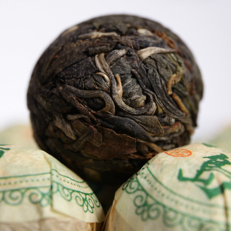 Yunnan Puerh Tea Icelandic Island Sheng Longzhu Arbor Tea, Mini Tuocha 500g Main image