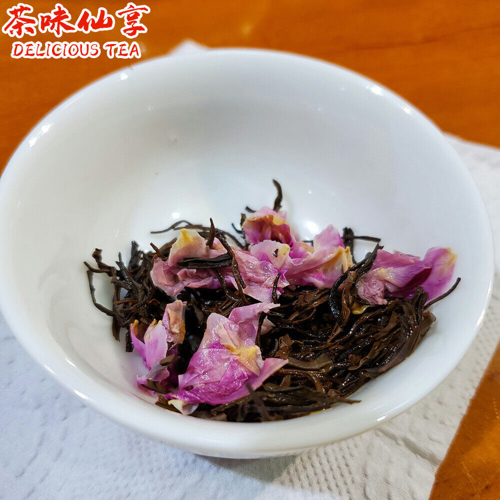New Rose Tea Jiuqu Red Plum Longjing Heavy Rose Tea High Mountain Tea 10g