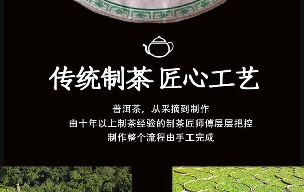 Yunnan Lincang Mengku Iceland Green Seal Puerh Raw Cake Tea Ice Sugar Sweet 357g
