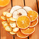 Dried Kumquat Snow Pear Hot Orange Tea with Rock Sugar Winter Beverage