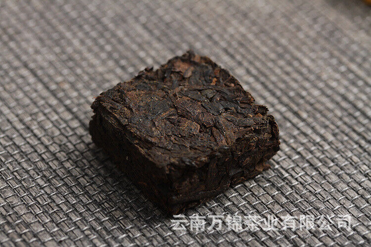 Small Gold Tea Brick 500g Mini Tuo Tea Small Square Brick Aged Pu-erh Ripe Tea