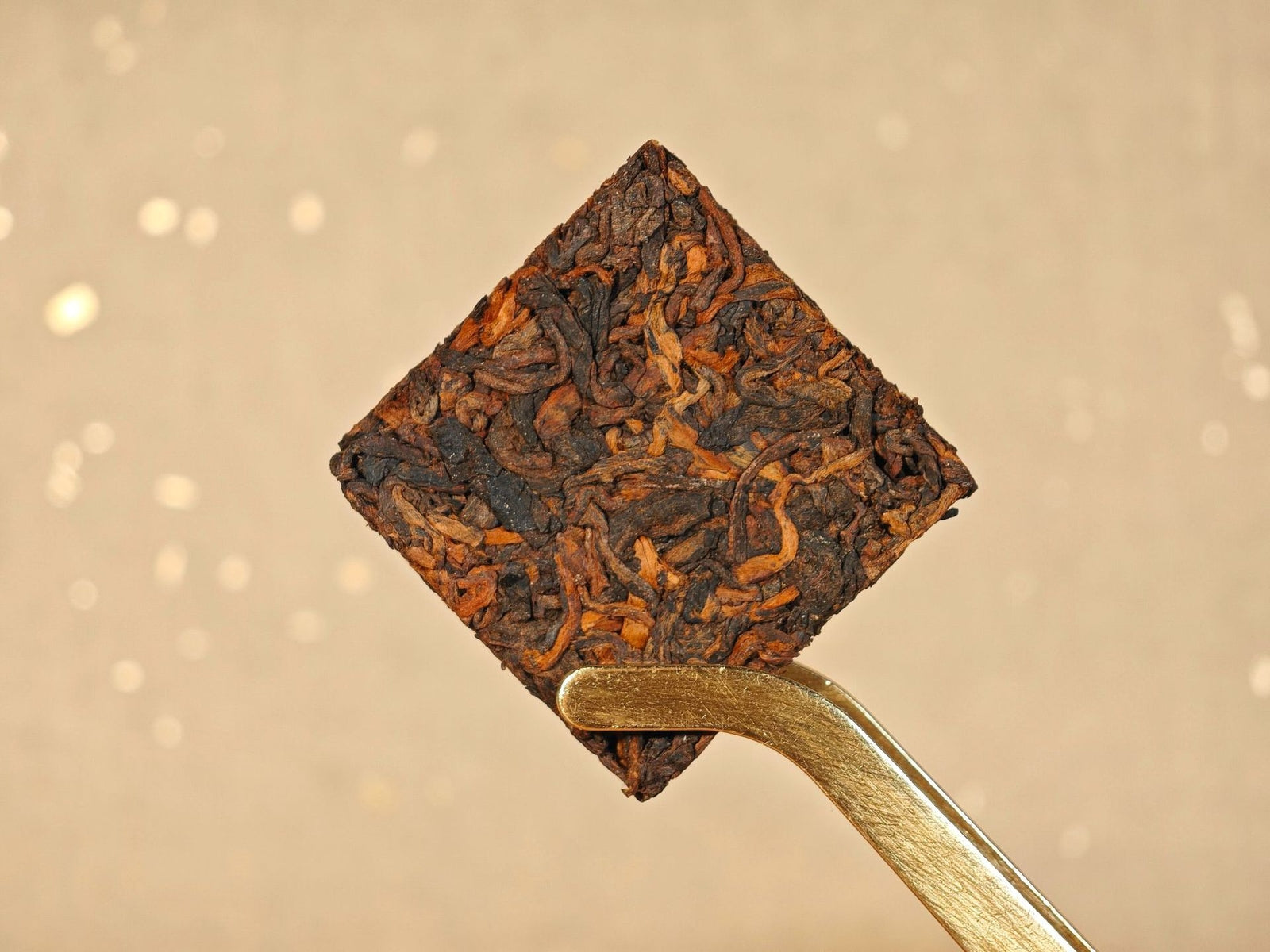 Old Banzhang Brown Mountain Palace Jinhao Ripe Tea Small Square Yunnan Pu'er Tea