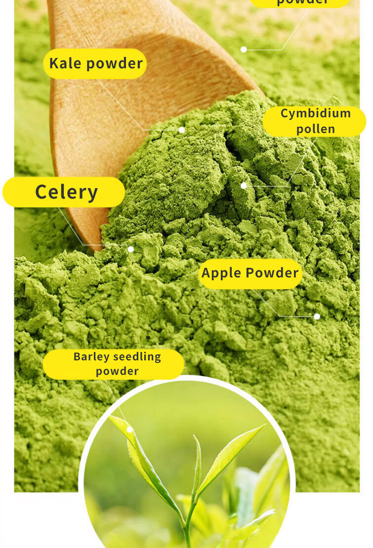 Fruit and Vegetable Powder Barley Leaves Green Juice Kale Powder Meal Replacemen