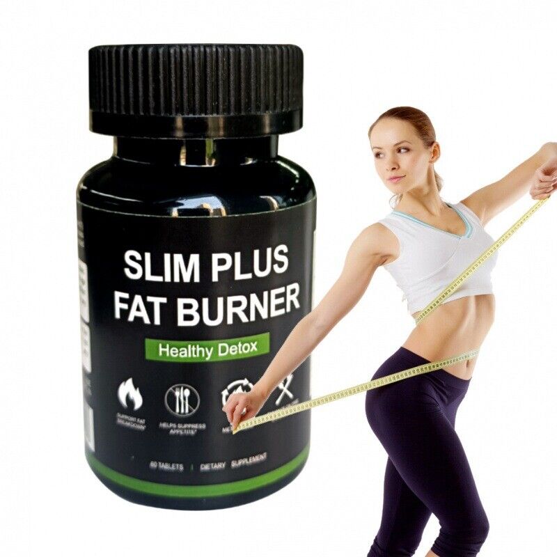 100% Authentic Organic Slim Plus - Fat Burner & Detox Slimming Capsules Main image