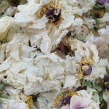 Peony Flower Dried White Peony Flower Petals Whole