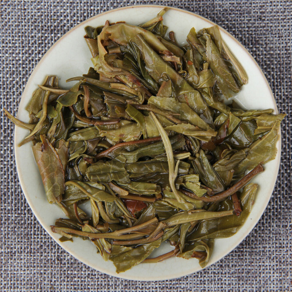 BanZhang Collectibles Sheng Puer Tea Premium Cha Hand-made Pu-erh Tea Cake 357g