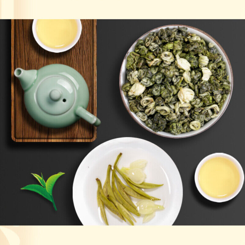 100% Organic Premium Authentic Jasmine Flower Tea 250g Chinese Ecology Green Tea Secondary image