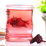 Healthy Drink Dried Rose Luoshen Flower Tea Leaves Sour Blumen Tee Roselle Tee
