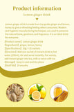 Lemon Ginger Herbal Tea 10g*15Bags Supports Healthy Digestion Lemon Ginger Tea