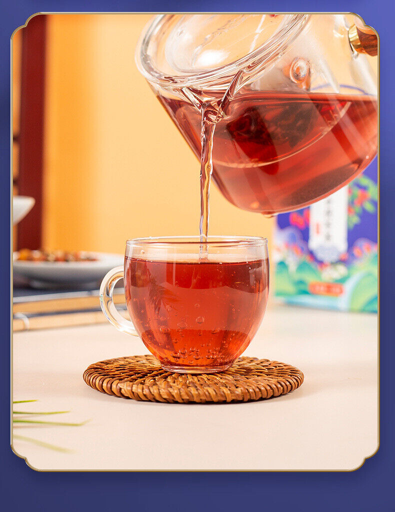 Herbal Blend Relaxing Wellness Drink Poria Jujube Lily Lotus Tea