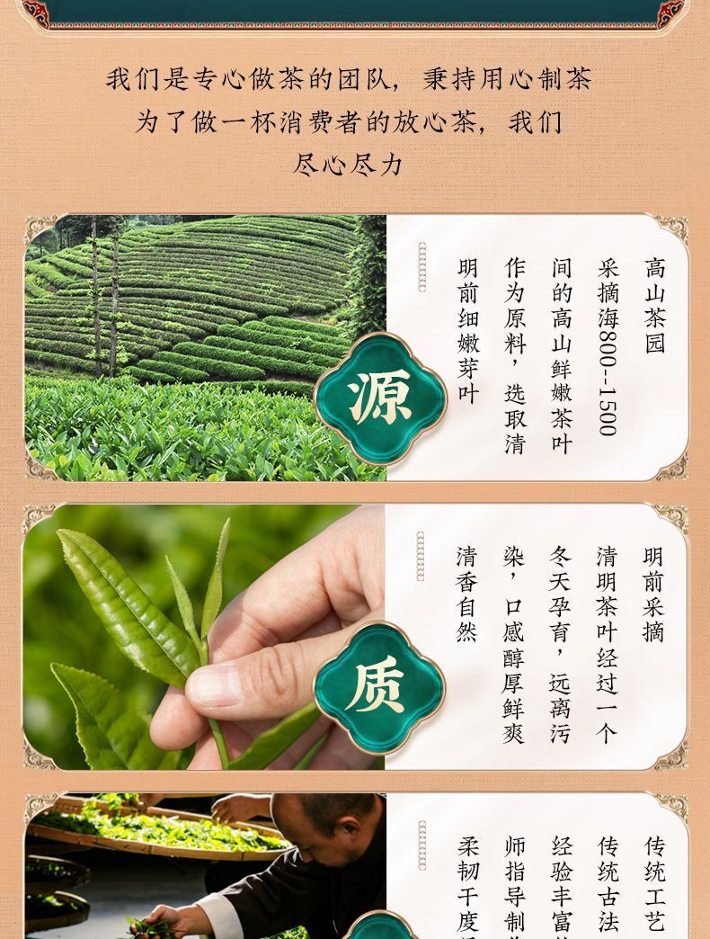 Bigelow Spring Tea Green Tea Strong Aroma Green Tea Tender Buds Bag 250g