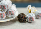 8g/pastille Icelandic Dragon Pearl Pu-erh Ripe Tea Small Tuocha Dragon Pearl